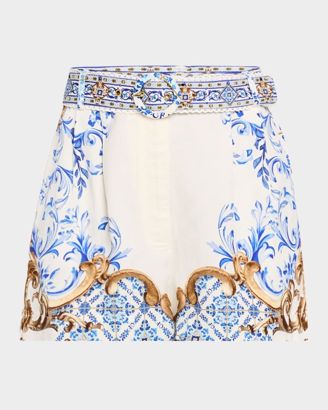 Azul Adventures Tuck Front Shorts